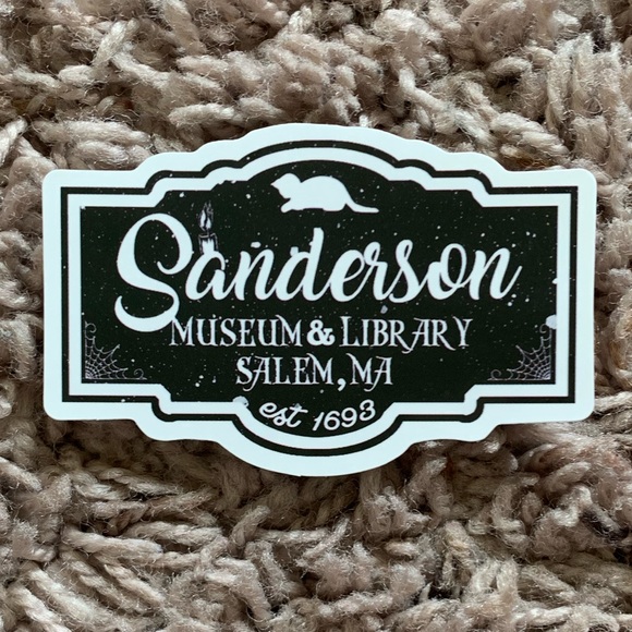 Accessories - 6/$12 Hocus Pocus Vinyl Sticker Matte